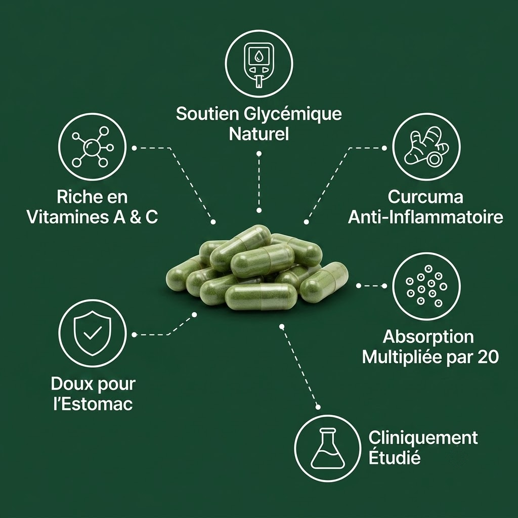 Moringa Curcuma - 30 Capsules