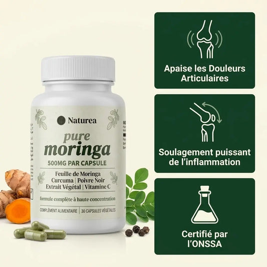 Moringa Curcuma 30 Capsules by Naturea