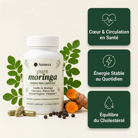 Naturea Vitalité Moringa - 30 Capsules