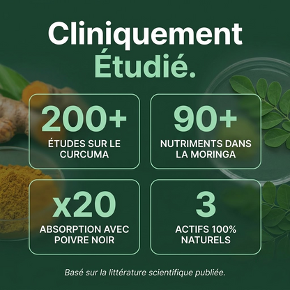 Moringa Curcuma - 30 Capsules